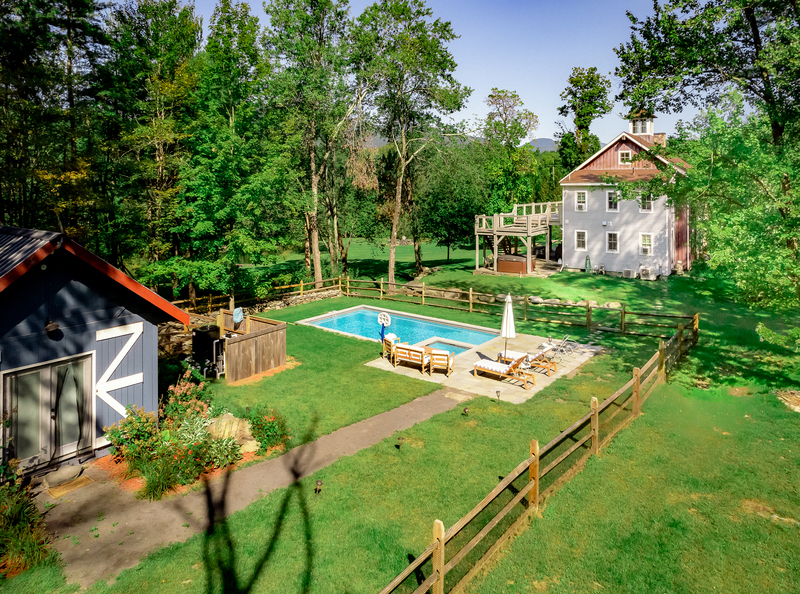 Pool Area and Hot Tub